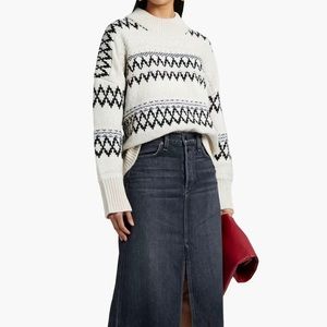 Rag and Bone Willow Fair Isle Sweater Size XXS
